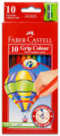 Faber-Castell Háromszögletű színes ceruza 10 db (116510)