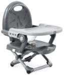 Chicco Pocket Snack dark grey Scaun de masa bebelusi, inaltator