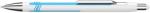 Schneider Epsilon golyóstoll, 0.7mm, nyomógombos, fehér-kék színű tolltest - kék (TSCEPSFE)