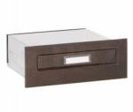  postaláda barna beépíthető 32x12x26-48