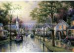 Schmidt Spiele Thomas Kinkade - Hometown Morning (Kisvárosi reggel) 1000 db-os (58441)