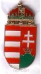  Magyar címer jelvény 18 mm