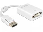 Delock DisplayPort-DVI 24+5 Converter M/F 61765