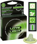 Love Light Technosex Glow Condom világító óvszer 3 db