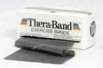 TheraBand Erősítő gumiszalag gurigában 5, 5 m, szuper erős, fekete