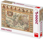 Dino Történelmi világtérkép 2000 db-os (561151)