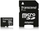 Transcend microSDHC Premium 8GB C10/U1/UHS-I TS8GUSDU1