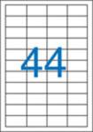 VICTORIA Etikett, univerzális, 48, 5x25, 4 mm, VICTORIA PAPER, 4400 etikett/csomag (LCV11366) - tutitinta