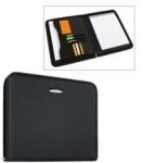 Alba Konferencia mappa cipzáras műbőr fekete (IAL2502)