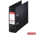 Esselte Standard Vivida Iratrendező 75 mm banki PP/PP élvédő sínnel fekete (468970)