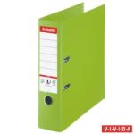 Esselte Standard Plus Vivida Iratrendező 80 mm A4 PP/PP élvédő sínnel zöld (81186)