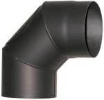  Acél füstcső tisztítós könyök, 200 / 90°