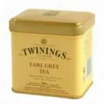TWININGS Earl Grey szálas fekete tea 100 g fémdobozban