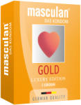 Masculan Gold Luxury Edition vanília illatú óvszer 3 db