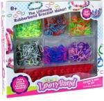 UNIKATOY Colorful Loom Band gumikarkötő készítő szett 1200 db-os (47332)