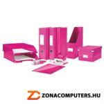 Leitz Wow Gyűrűs könyv 2 gyűrű 40 mm A4 Maxi karton rózsaszín (42410023)