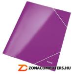 Leitz Wow Gumis mappa 15 mm A4 karton lila (39820062)