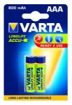 VARTA AAA Longlife Accu 800mAh (2)