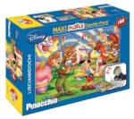 Lisciani Pinocchio kétoldalas kiszínezhető maxi puzzle 108 db-os