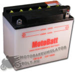 MotoBatt 12V 19Ah left+ YB16-B