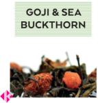 Johan & Nyström Goji Sea Buckthorn Ízesített Zöldtea 100 g