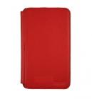Samsung EF-C1B1NBECSTD oldalra nyíló támasztós gyári bőrtok Galaxy Note Tab 5.3-hoz piros (N7000)**