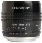 Lensbaby Velvet 56mm f/1.6 (Nikon) Obiectiv aparat foto