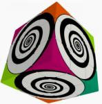 Verdes Innovation S. A. V-Cube Funky Spirál 3x3 versenykocka