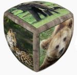 Verdes Innovation S. A. V-Cube Vadállatok 2x2 versenykocka - lekerekített