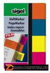 Sigel 614 műanyag jelölőcímke 4x40 lap 20x50 mm vegyes szín (SIHN614)