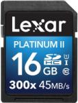 Lexar SDHC Platinum II 16GB Class 10 300x LSD16GBBEU300