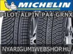 Michelin Pilot Alpin PA4 GRNX XL 285/35 R20 104V