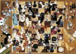 Heye Triangular Puzzle - Degano - Black or White 1000 db-os (8793)