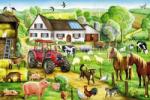 Schmidt Spiele Merry Farmyard - Élet a farmon 100 db-os (56003)