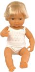 Miniland Bebe European - Baietel cu lenjerie 38 cm (ML31151) Papusa