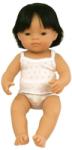 Miniland Bebe Asiatic - Baietel cu lenjerie 38 cm (ML31155) Papusa