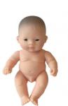 Miniland Bebe Asiatic - Baietel fara lenjerie 21 cm (ML31145) Papusa