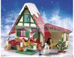 Playmobil Télapó a hófödte házikónál (5976)