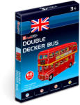 CubicFun 3D mini puzzle Double Decker busz 66 db-os (S3018)