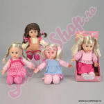 Simba Toys Papusa Julia in rochita roz cu buline 30 cm (105010867) Papusa