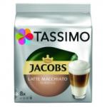 TASSIMO Capsule cafea, Jacobs Tassimo Latte Macchiato, 8 bauturi x 295 ml, 8 capsule specialitate cafea + 8 capsule lapte