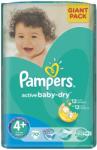Pampers Active Baby-Dry 4 Maxi Plus 9-16 kg Giant Pack - 70 buc