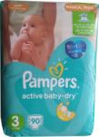 Pampers Active Baby-Dry 3 Midi 4-9 kg Giant Box - 90 buc