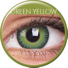 MAXVUE VISION ColourVUE Fusion - Green Yellow - dioptria nélküli, negyedéves (2 db)