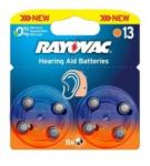 Rayovac 13AU-6MFAS BLI8 hallókészülék elem (4606745418) - bestbyte