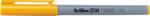 Artline Permanent marker ARTLINE 250, corp plastic, varf rotund 0.4mm - galben (EK-250-YE) - viamond