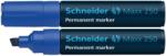 Schneider Permanent marker SCHNEIDER Maxx 250, varf tesit 2+7mm - albastru (S-125003)