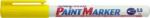 Artline Marker cu vopsea ARTLINE 444XF, corp metalic, varf rotund 0.8mm - galben (EK-444XF-YE) - viamond