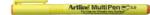 Artline Marker universal ARTLINE Multi Pen, varf tesit 3.0mm - portocaliu pastel (EMP-3-POG)