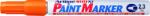 Artline Marker cu vopsea ARTLINE 400XF, corp metalic, varf rotund 2.3mm - portocaliu (EK-400XF-OG) - viamond